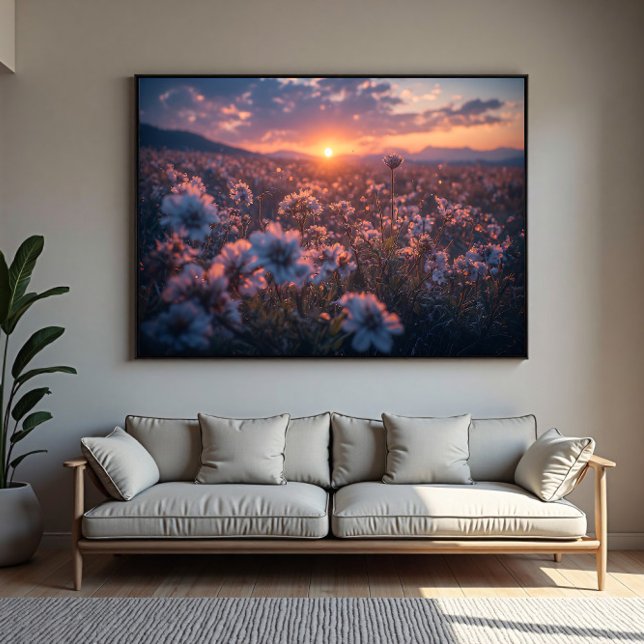 Poster Campo de Flores Silvestres (Criador carregado)
