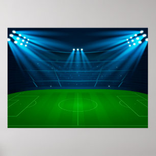 Poster Campo de futebol