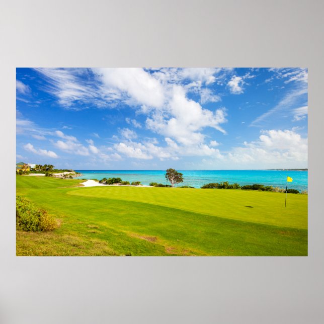 Poster Campo de Golfe (Frente)