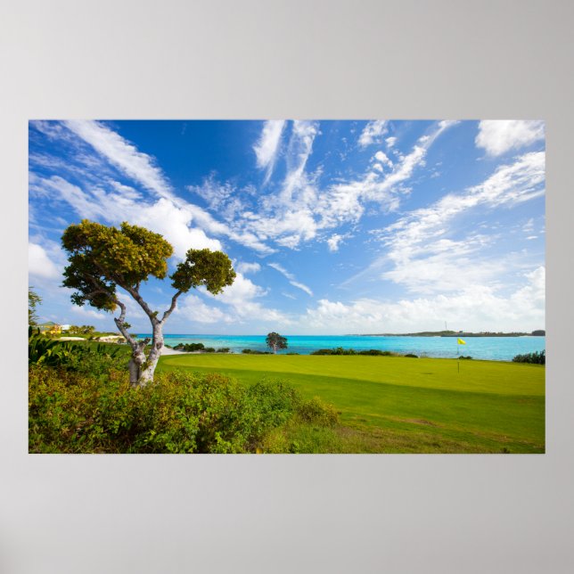 Poster Campo de Golfe (Frente)