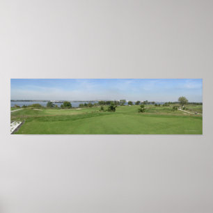 Poster Campo de golfe P panorâmico de RiverWinds…