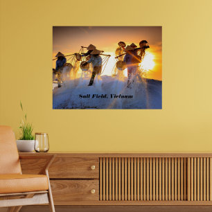 Poster Campo de Sal do Vietnã