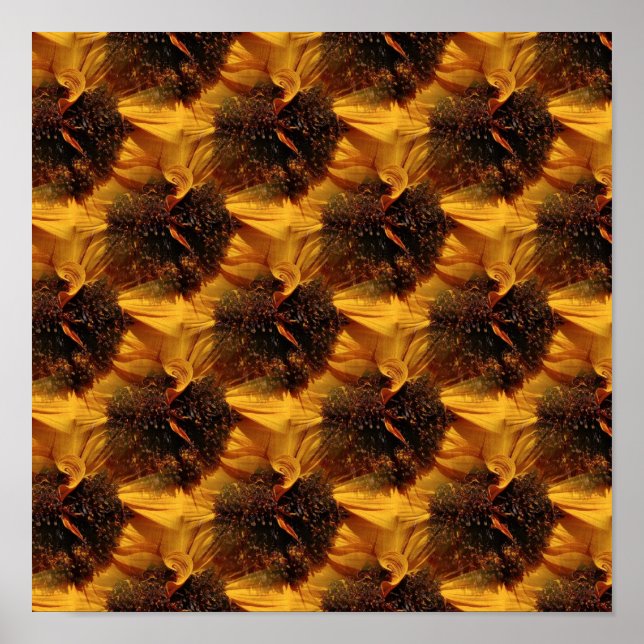 Poster Campo de Sunflower... (Frente)