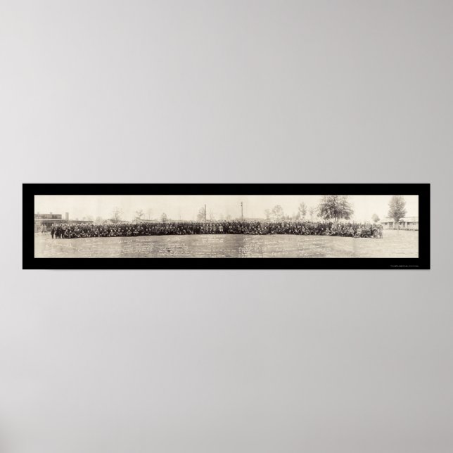 Pôster Campo do Exército Cirurgião Foto Greenleaf 1918 (Frente)