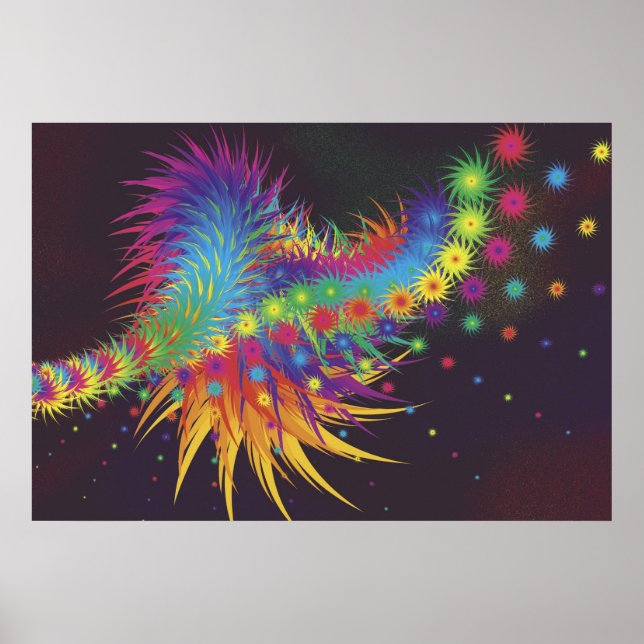 Poster Campo Estático Multifaceado (Frente)