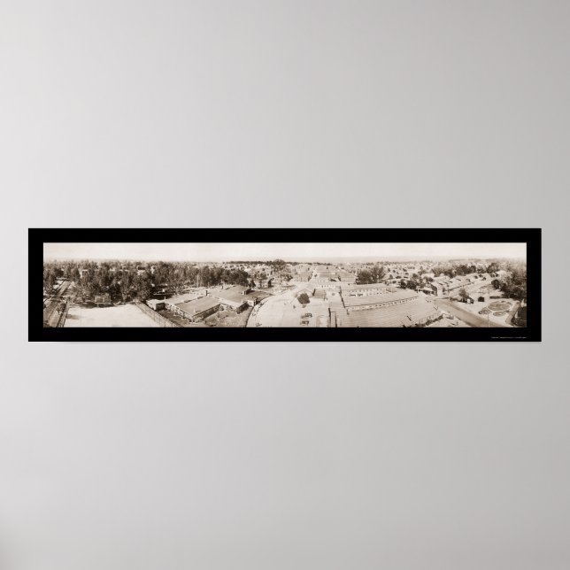 Poster Campo Merritt NJ WWI Foto 1919 (Frente)