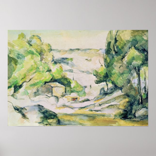 Pôster Campo na Provença (Frente)