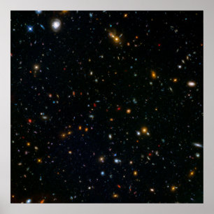 Poster Campo paralelo do Galaxy Cluster Abell 370.