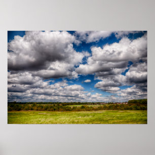 Pôster Campo Skyscape