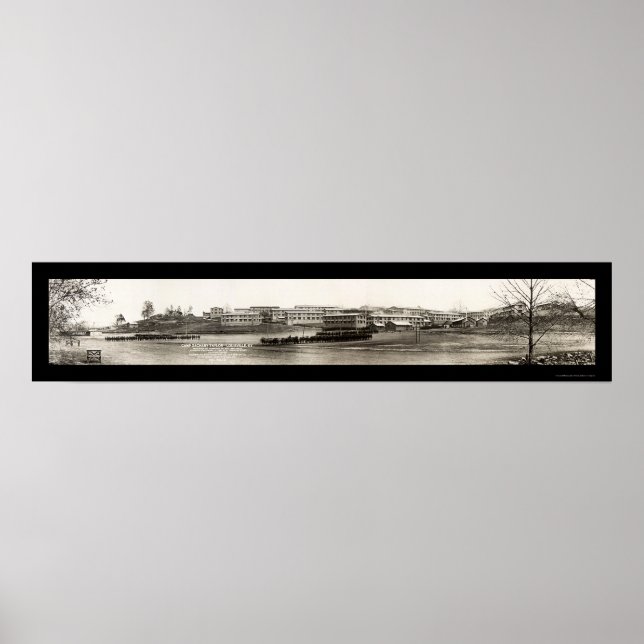 Pôster Campo Zachary Taylor KY Foto 1917 (Frente)