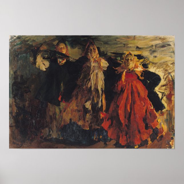 Pôster Camponeses Russos, 1902 (Frente)