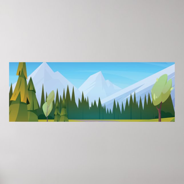 Poster Campos agrícolas (Frente)