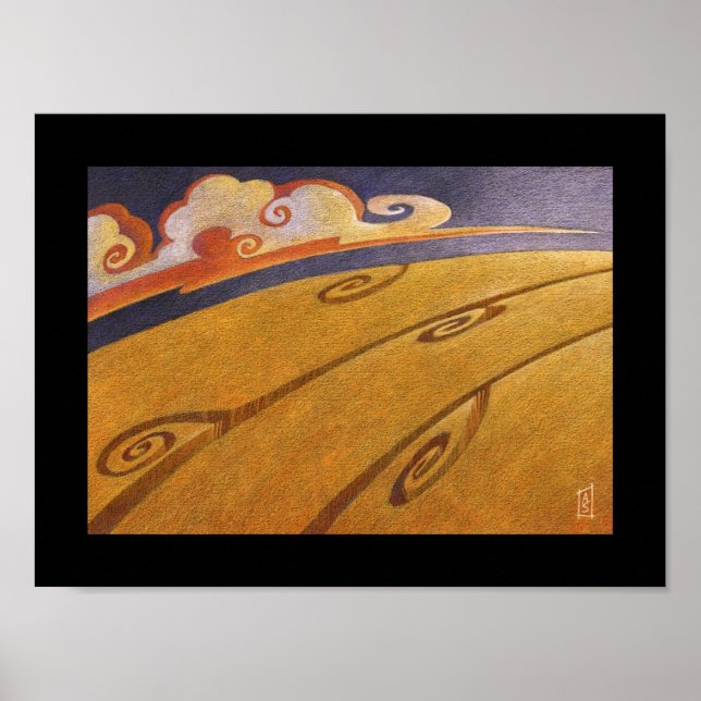 Pôster Campos de Verão (Frente)