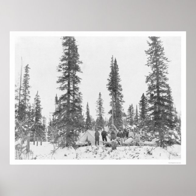 Pôster Campos do Círculo Ártico 1919 (Frente)