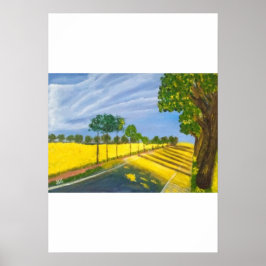 Poster Campos Dourados e Caminho