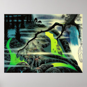 Poster Campos Verdes - 1992; Estados Unidos Eyvind Earle