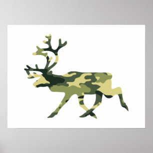 Pôster Camuflagem das Ramos / Ilhas Faroé / Camo