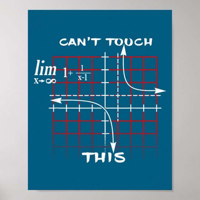 Poster Can T Touch This Equation Math Funny Gift  (Frente)