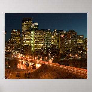 Pôster Canadá, Alberta, Calgary: Centro Calgary,