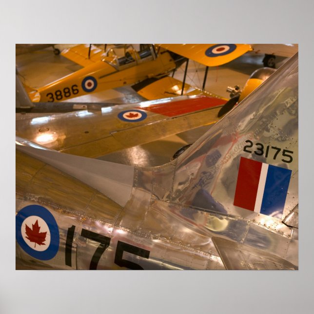Pôster Canadá, Alberta, Calgary: Museu Aero Espacial de (Frente)