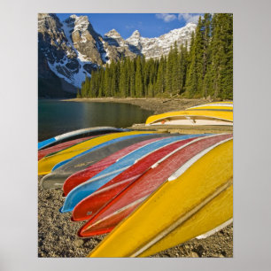 Poster Canadá, Alberta, Parque Nacional Banff, Morena