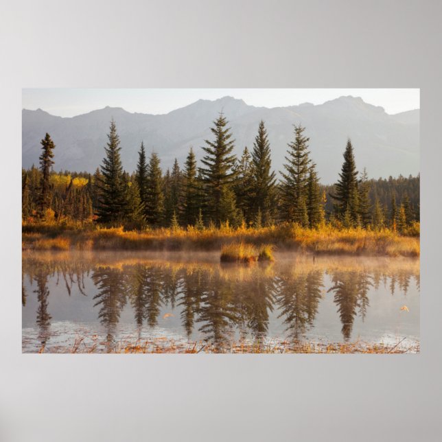 Poster Canadá, Alberta, Parque Nacional Jasper (Frente)