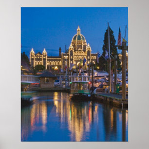 Poster Canadá, Colúmbia Britânica, Victoria, Interior