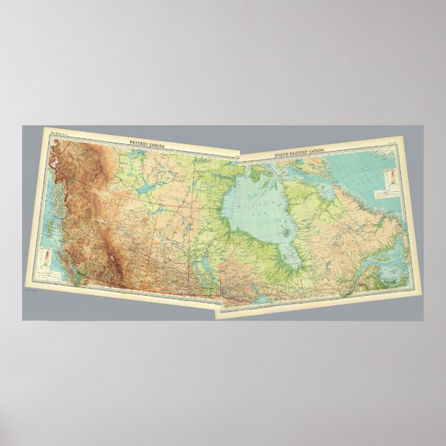 Pôster Canadá composto (Frente)