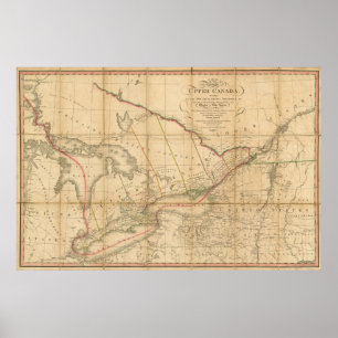 Pôster Canadá do norte