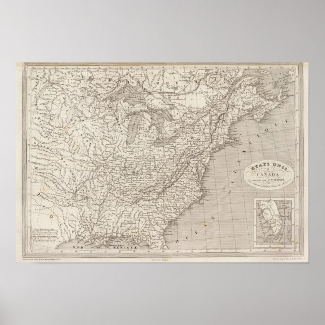Poster Canadá e Estados Unidos (Frente)