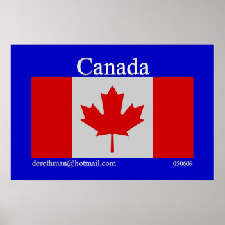 Pôster Canadá (impressão)