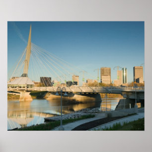 Pôster CANADÁ, Manitoba, Winnipeg: Riel Esplanade