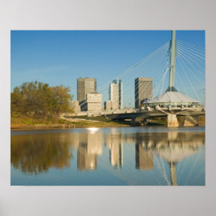 Pôster CANADÁ, Manitoba, Winnipeg: Riel Esplanade 2