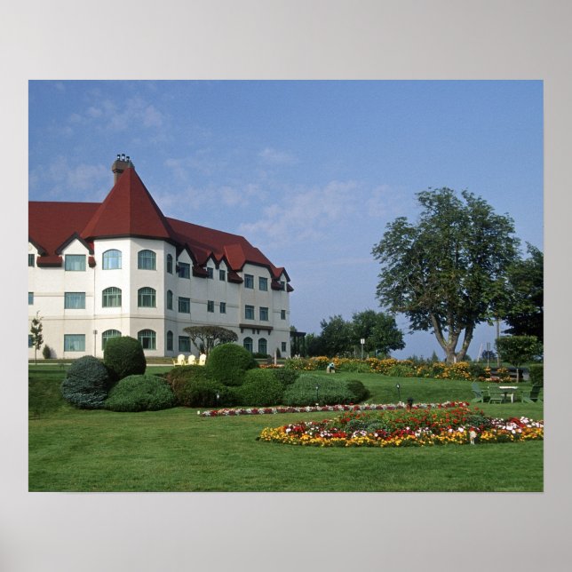 Poster Canadá, New Brunswick, Rua Andrews. Fairmont (Frente)