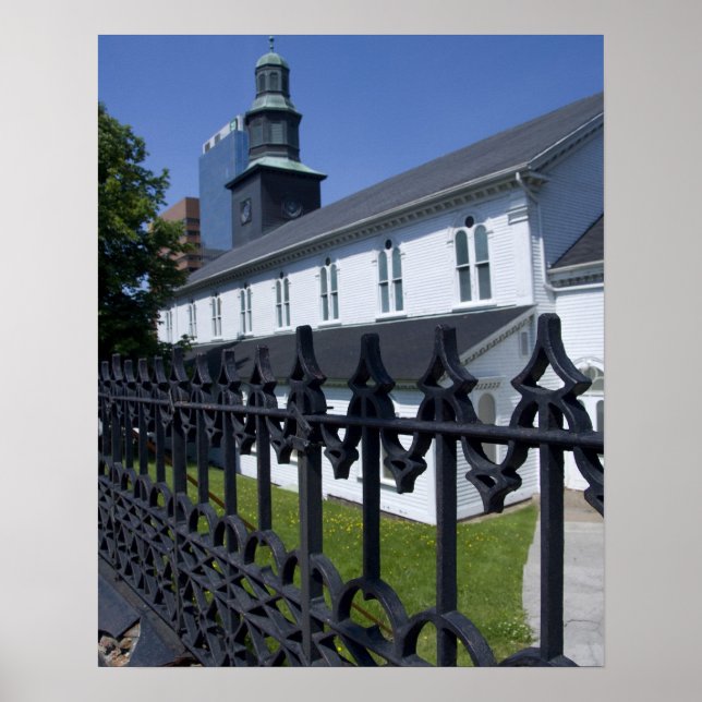 Pôster Canadá, Nova Escócia, Halifax. do santo Paul (Frente)