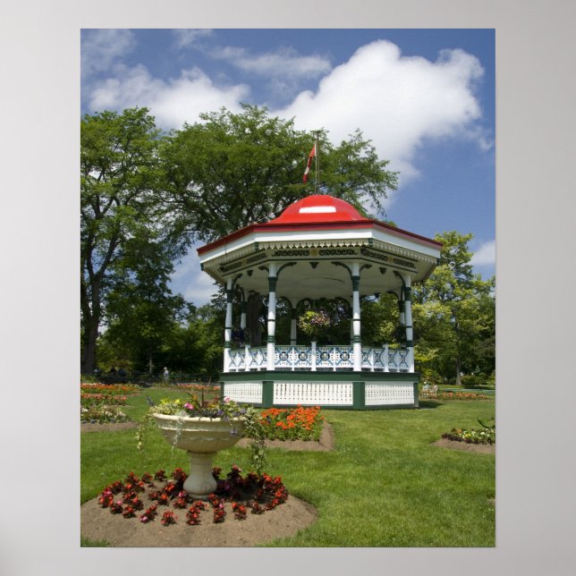 Poster Canadá, Nova Escócia, Halifax, Jardins Públicos. 2 (Frente)