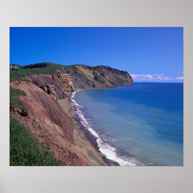 Pôster Canadá, Quebec, Ilhas da Madalena, Cabo Alright 2 (Frente)