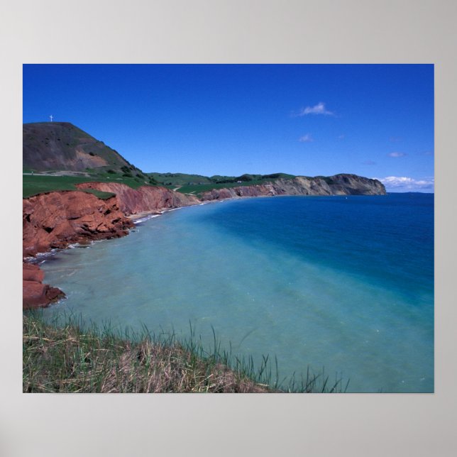 Poster Canadá, Quebec, Ilhas da Madalena, Cap Alright (Frente)