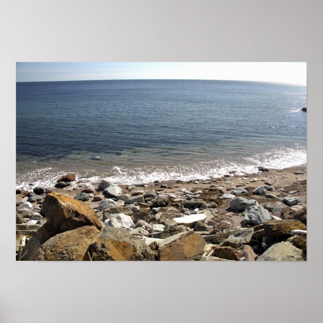 Pôster Canadá, Quebec. VIA Rail Canada comboio O (Frente)