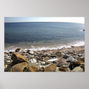 Pôster Canadá, Quebec. VIA Rail Canada treina O