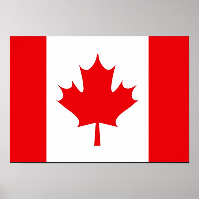 Pôster Canadian Flag T-shirts and Gifts (Frente)
