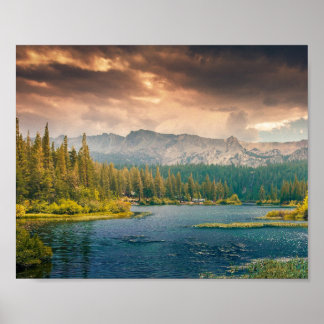 Poster Canadian Lake- Soothing