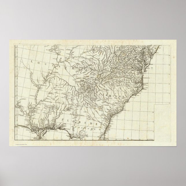 Pôster Canadian Map (Frente)