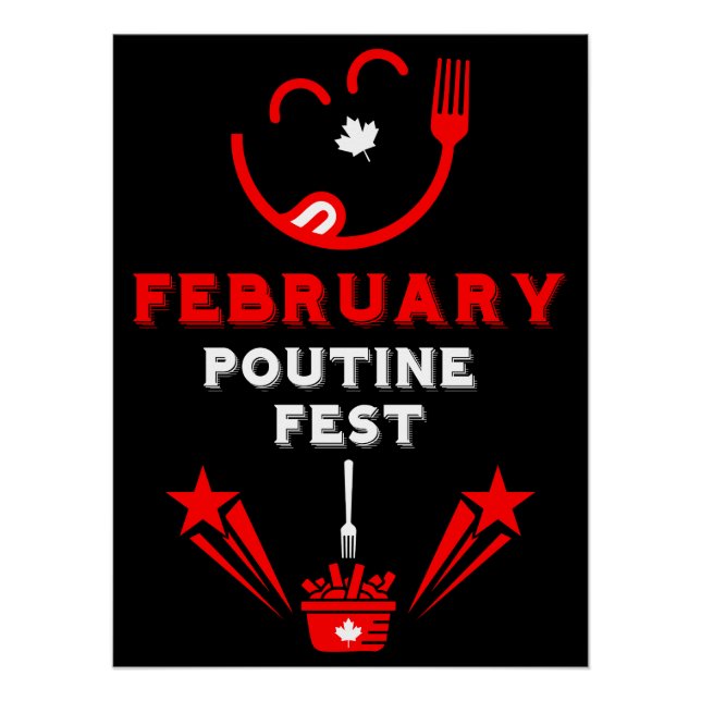Pôster Canadian Poutine Festival (Frente)