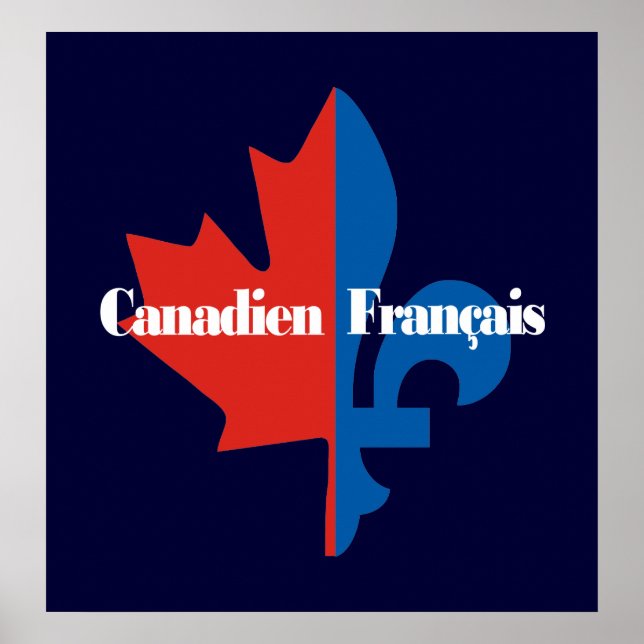 Poster Canadien Francais (Frente)