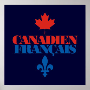 Pôster Canadien Francais 3
