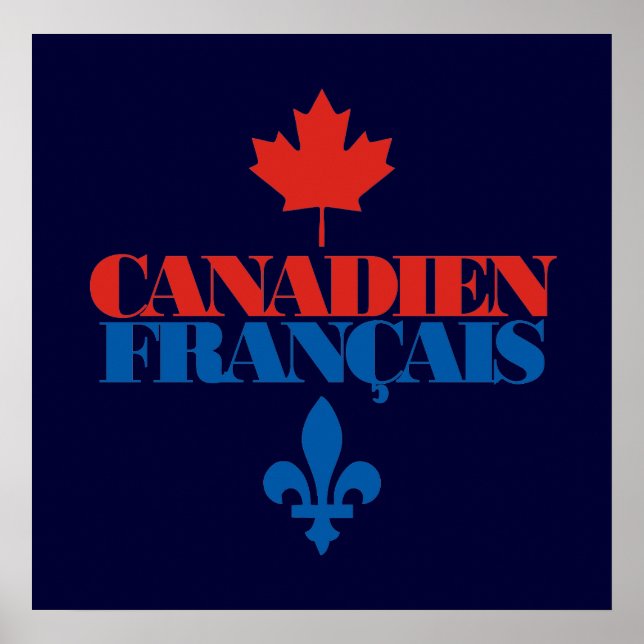 Pôster Canadien Francais 3 (Frente)