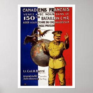 Pôster Canadiens Francais
