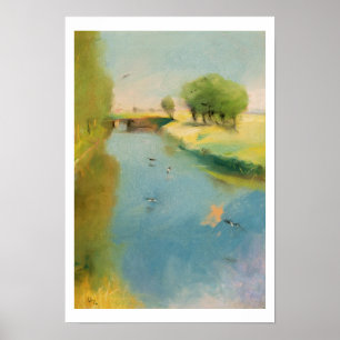 Poster Canal, 1897 (pastel em canvas)