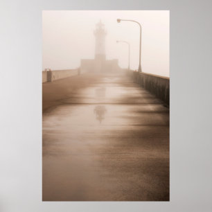 Pôster Canal de navio Minnesota, Duluth, Canal Park